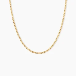 Marc Orian Colliers|Chaines Homme > Chaîne Igoa Maille Forçat Diamantee Or Jaune