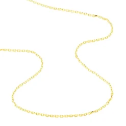 Marc Orian Colliers|Chaines Homme > Chaîne Igoa Maille Forçat Diamantee Or Jaune
