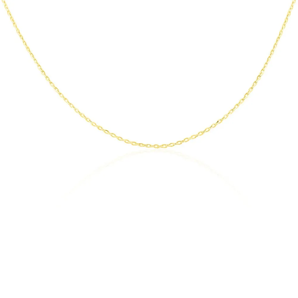 Marc Orian Colliers|Chaines Homme > Chaîne Igoa Maille Forçat Diamantee Or Jaune