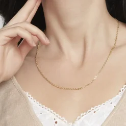 Marc Orian Colliers|Chaines Homme > Chaîne Igoa Maille Forçat Diamantee Or Jaune