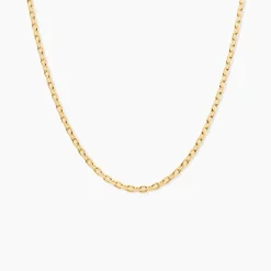 Marc Orian Colliers|Chaines Homme > Chaîne Igoa Maille Forçat Diamantee Or Jaune