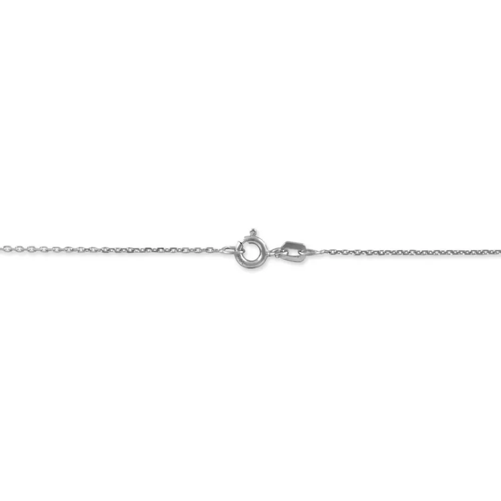 Marc Orian Colliers|Bijoux Femme > Chaîne Igoa Maille Forçat Diamantee Or Blanc
