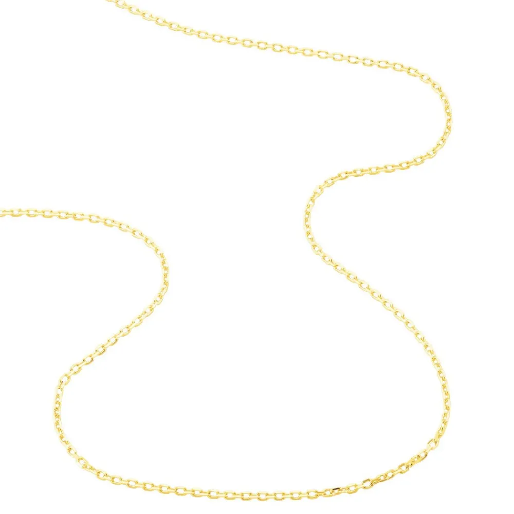 Marc Orian Colliers|Colliers Or > Chaîne Igoa Maille Forçat Diamantee Or Jaune