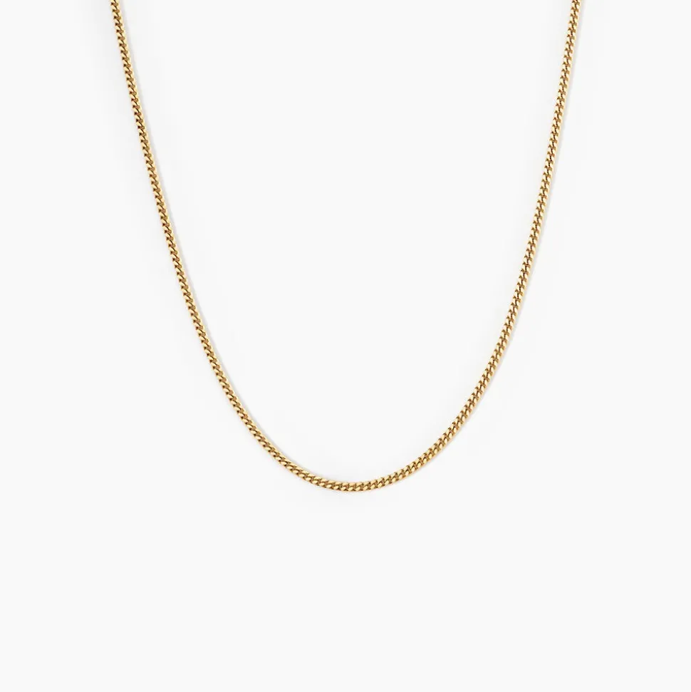 Chaîne Imad Maille Gourmette Or Jaune