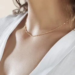 Marc Orian Colliers|Chaines Femme > Chaîne Imanie Maille Singapour Or Jaune