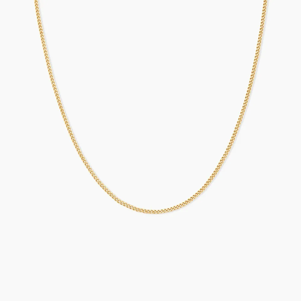 Marc Orian Colliers|Chaines Homme > Chaîne Irisa Maille Gourmette Or Jaune