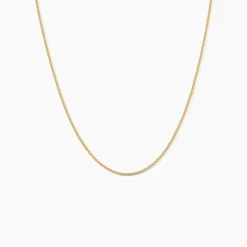 Marc Orian Colliers|Chaines Homme > Chaîne Ixia Maille Gourmette Diamantee Or Jaune
