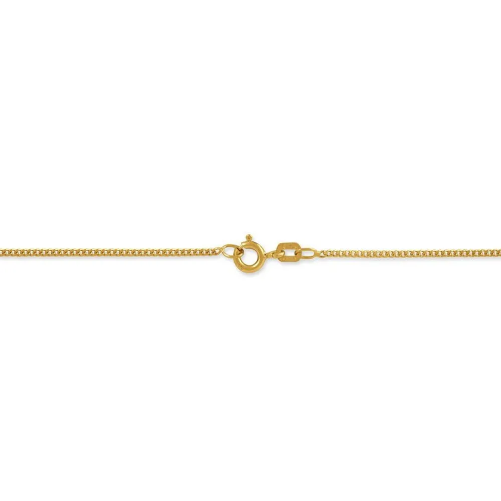 Marc Orian Colliers|Chaines Homme > Chaîne Ixia Maille Gourmette Diamantee Or Jaune