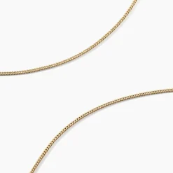 Marc Orian Colliers|Chaines Homme > Chaîne Kena Maille Gourmette Or Jaune