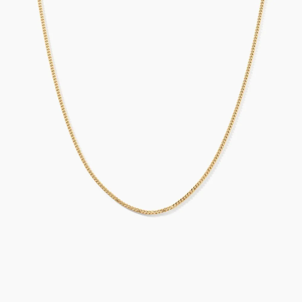 Marc Orian Colliers|Chaines Homme > Chaîne Maille Gourmette Or Jaune
