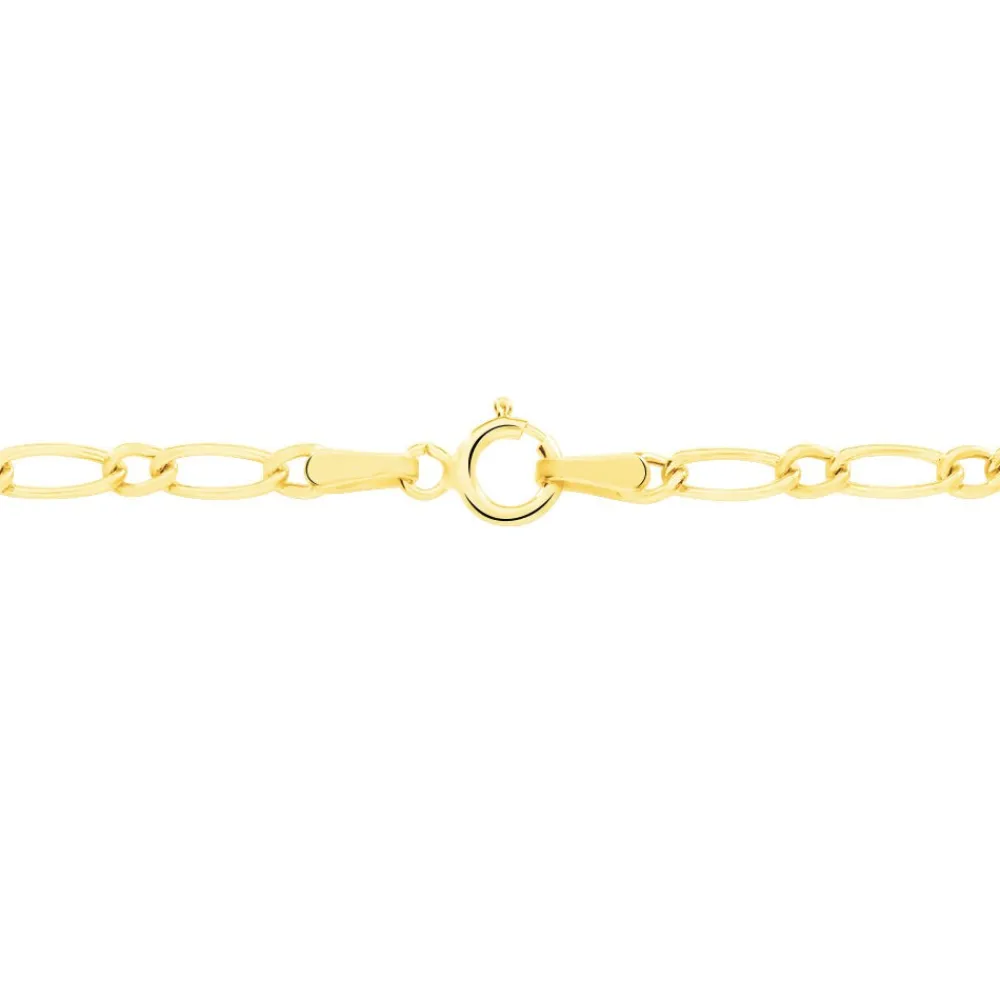 Marc Orian Colliers|Chaines Femme > Chaîne Ophelio Maille Alternee 1/1 Or Jaune
