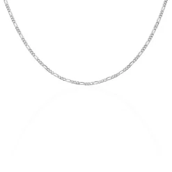 Chaîne Vivian Argent Blanc
