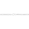 Marc Orian Colliers Fantaisie|Colliers > Chaîne Vivian Maille Alternee 1/3 Argent Blanc