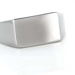 Marc Orian Bagues Homme|Bagues > Chevalière Acier Gris Luciano
