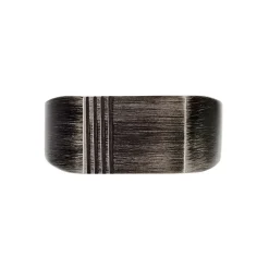 Chevalière Aidee Acier Gris