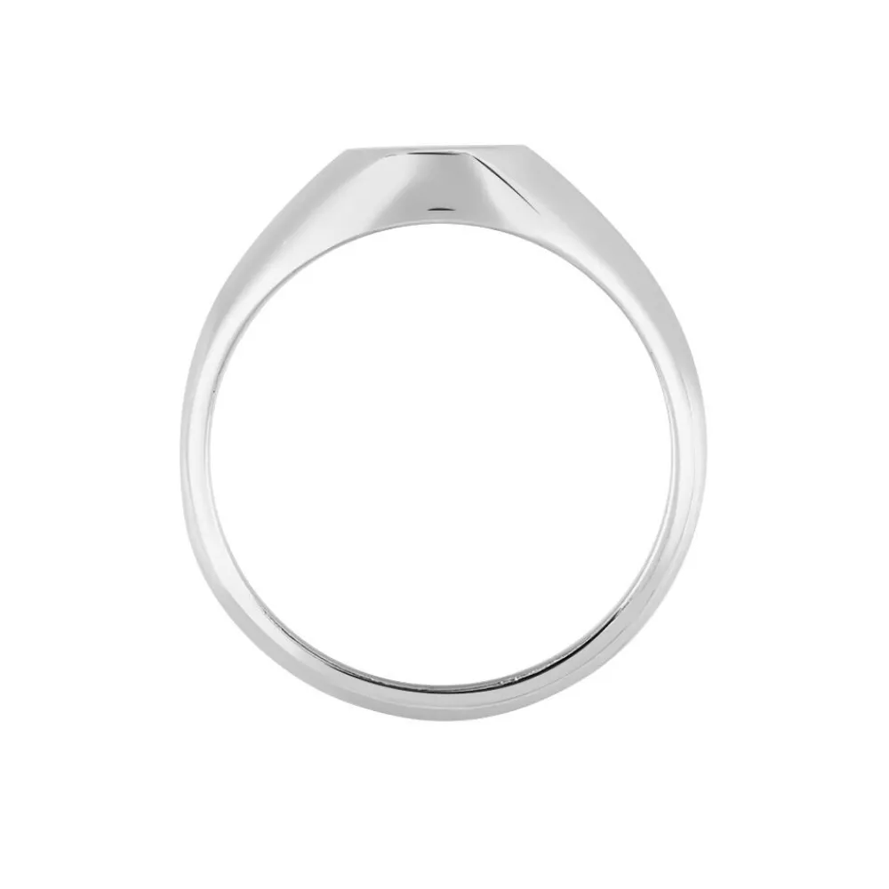 Marc Orian Bagues Homme|Bagues > Chevalière Amaurie Argent Blanc Onyx