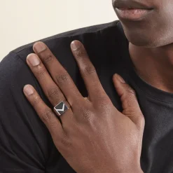 Marc Orian Idées Cadeaux Homme|Bagues > Chevalière Argent Blanc Christoffer Email
