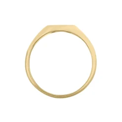 Chevalière Gwennen Plaqué Or Oxyde De Zirconium