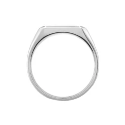 Marc Orian Idées Cadeaux Homme|Bagues > Chevalière Manny Argent Blanc