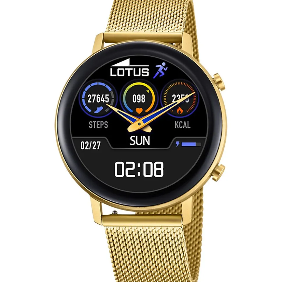 Coffret De Montre Lotus Connectée Smartwach Noir