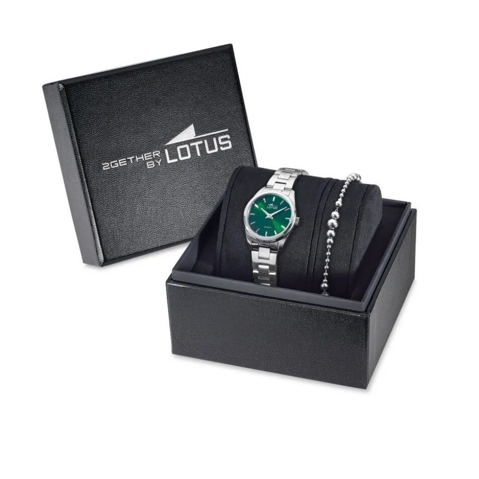 Coffret De Montre Lotus Old Money Vert