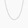 Marc Orian Colliers Fantaisie|Colliers > Collie Maille Vivian Argent Blanc