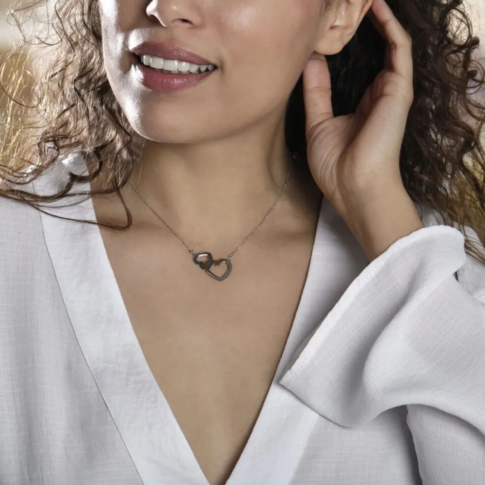 Marc Orian Colliers Fantaisie|Colliers > Collier Aalia Argent Blanc