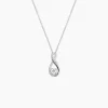Marc Orian Colliers Fantaisie|Colliers > Collier Absa Argent Blanc Oxyde De Zirconium