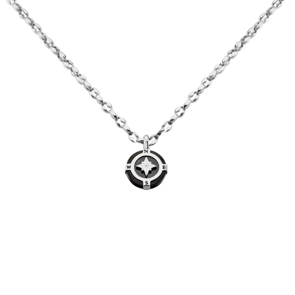 Marc Orian Colliers Fantaisie|Colliers > Collier Acier Blanc Kyliann
