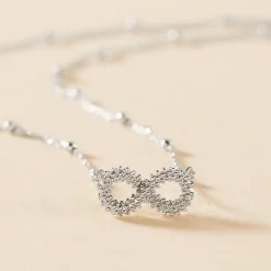 Collier Aella Argent Blanc