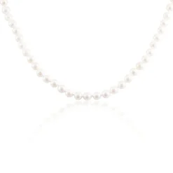 Collier Aicha Or Jaune Perle De Culture D'akoya