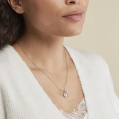 Marc Orian Colliers Fantaisie|Colliers > Collier Akiko Argent Blanc Perle De Culture Et Oxyde De Zirconium