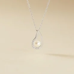 Marc Orian Colliers Fantaisie|Colliers > Collier Akiko Argent Blanc Perle De Culture Et Oxyde De Zirconium