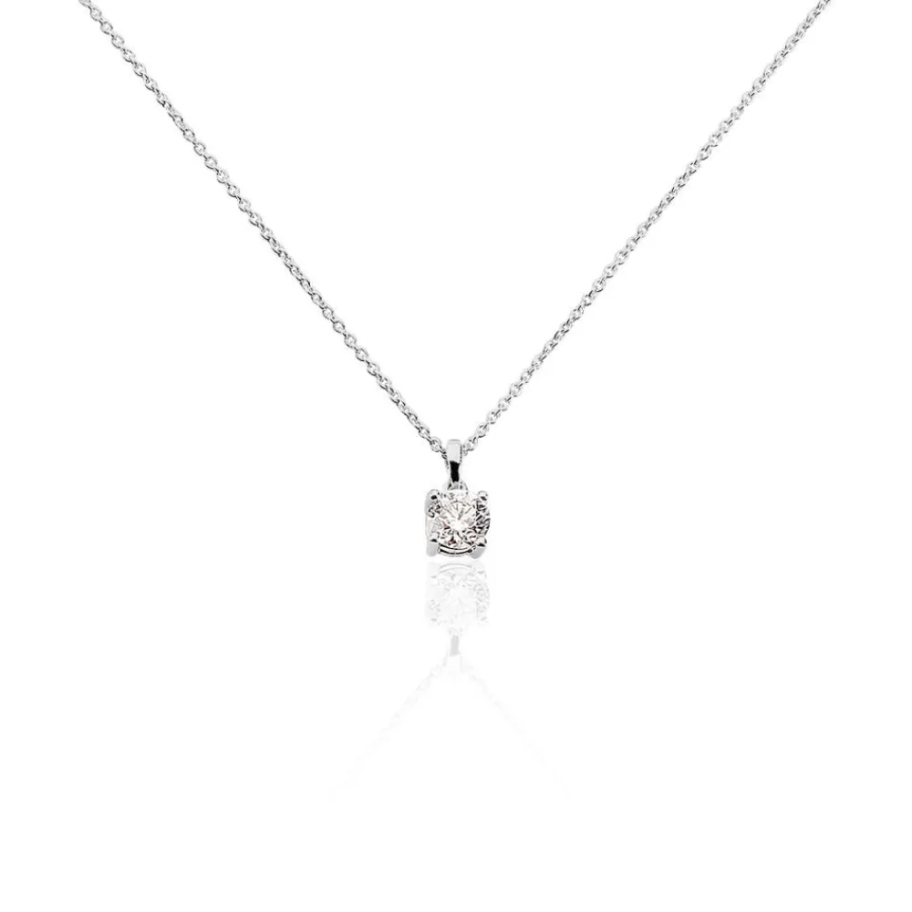 Marc Orian Colliers Diamant|Colliers > Collier Alexandra Or Blanc Diamant
