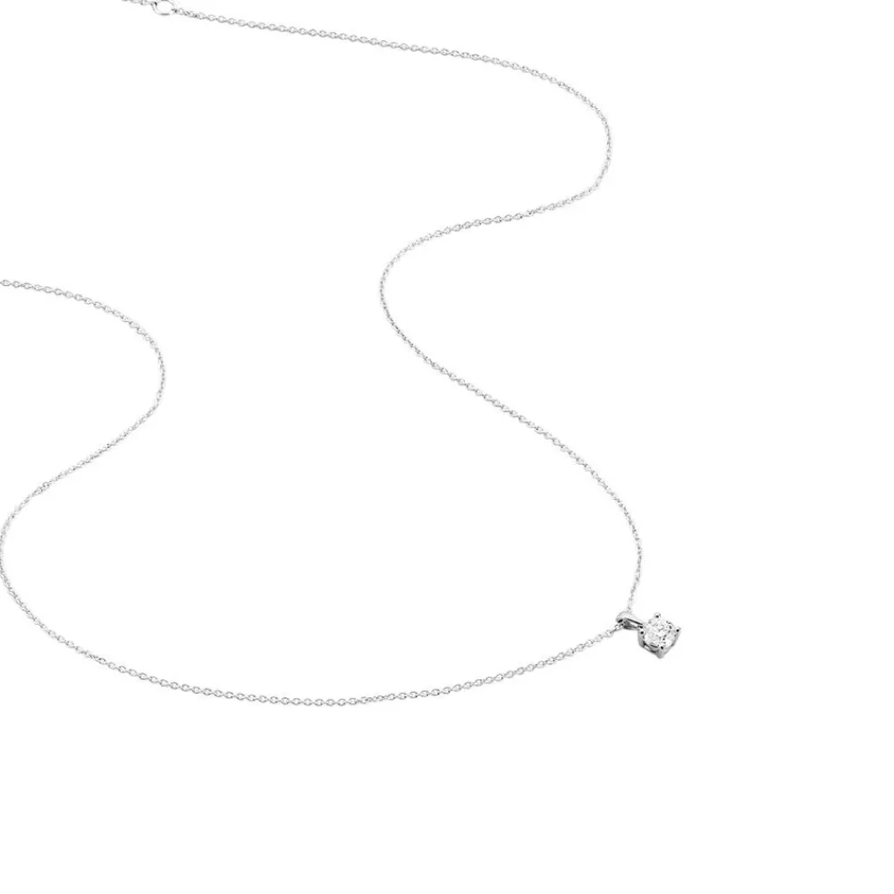 Marc Orian Colliers Diamant|Colliers > Collier Alexandra Or Blanc Diamant