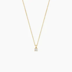 Collier Alexandra Or Jaune Diamant