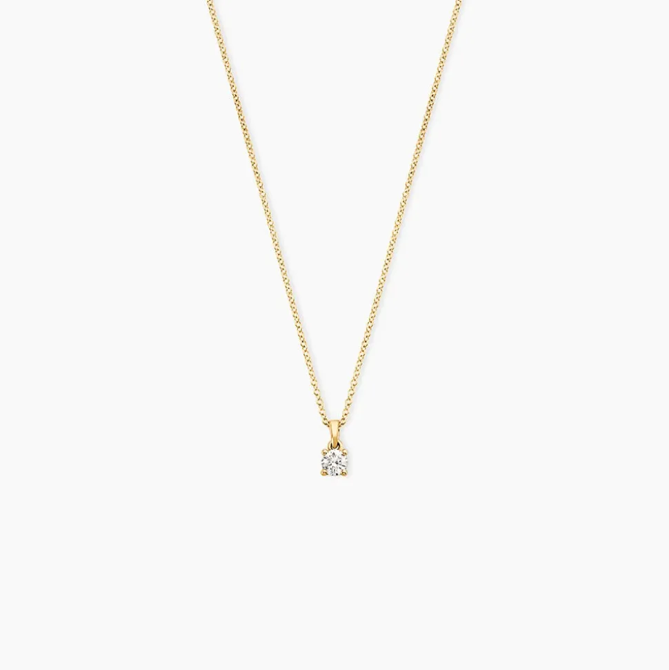 Collier Alexandra Or Jaune Diamant