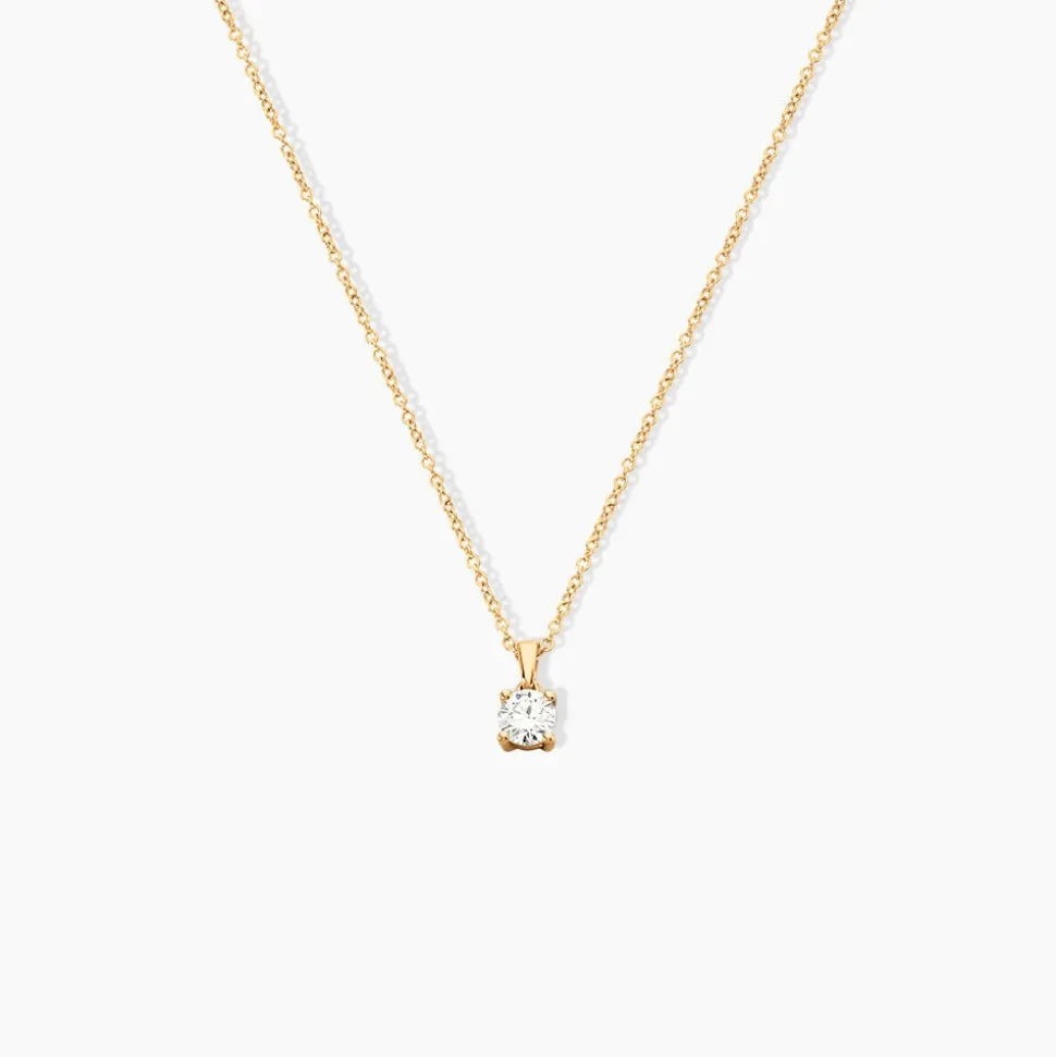 Collier Alexandra Or Jaune Diamant