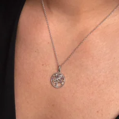 Marc Orian Colliers Fantaisie|Colliers Arbre De Vie > Collier Alive Argent Blanc Oxyde De Zirconium