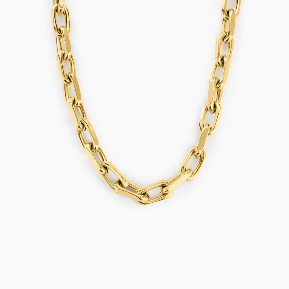 Marc Orian Colliers Fantaisie|Colliers > Collier Anadia Acier Jaune