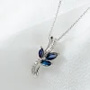 Marc Orian Cadeaux Mariage|Colliers > Collier Angie Or Blanc Saphir Diamant