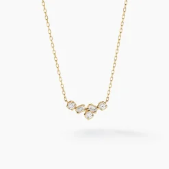 Marc Orian Colliers Diamant|Colliers > Collier Antigonus Or Jaune Diamant Synthétique