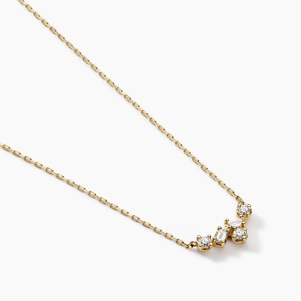 Marc Orian Colliers Diamant|Colliers > Collier Antigonus Or Jaune Diamant Synthétique