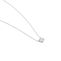 Marc Orian Colliers Diamant|Colliers > Collier Aphrodite Or Blanc Diamant Synthetique