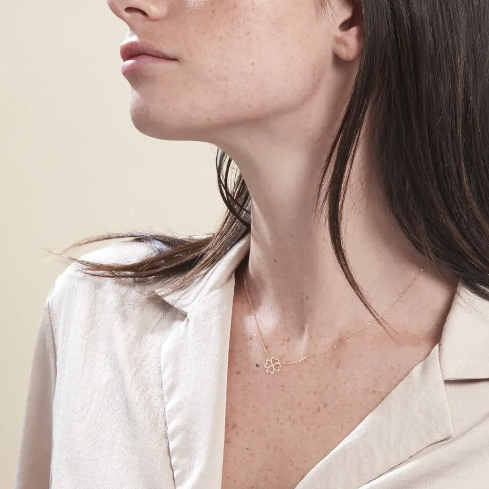 Marc Orian Colliers|Colliers Femme > Collier Aquilegia Or Jaune