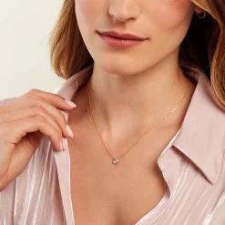 Marc Orian Colliers|Colliers Avec Pierres > Collier Arenale Or Jaune Topaze