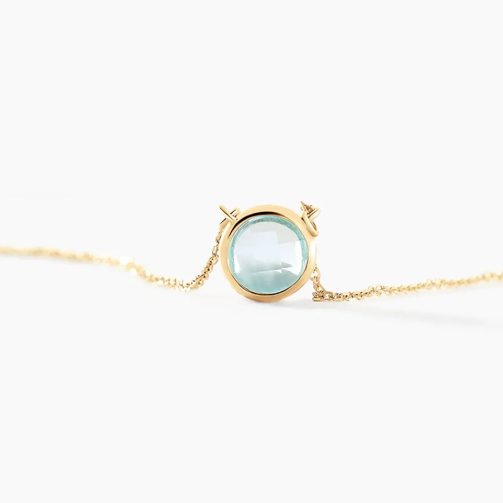 Marc Orian Colliers|Colliers Avec Pierres > Collier Arenale Or Jaune Topaze