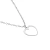 Collier Argent Blanc Idennicae