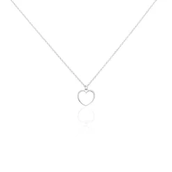 Collier Argent Blanc Idennicae