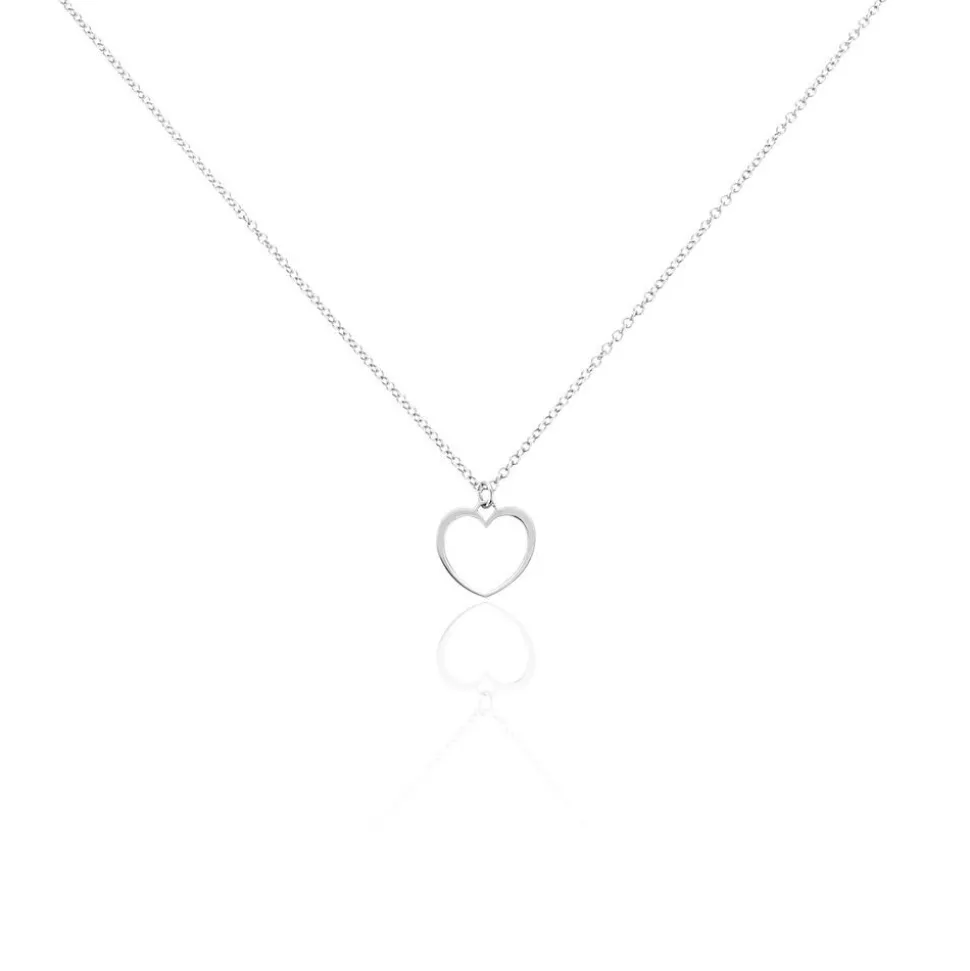 Collier Argent Blanc Idennicae